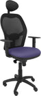 Bureaustoel met hoofdsteun Jorquera Piqueras y Crespo ALI261C Licht Blauw