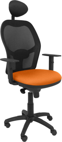 Bureaustoel met hoofdsteun Jorquera Piqueras y Crespo ALI308C Oranje