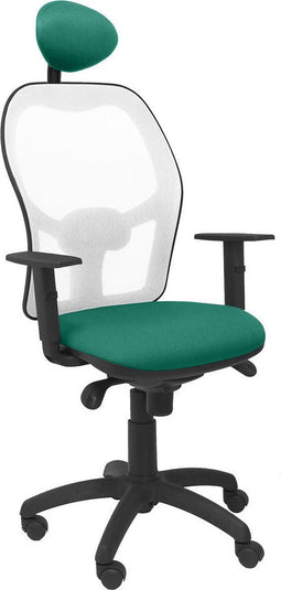 Bureaustoel met hoofdsteun Jorquera Piqueras y Crespo ALI456C Groen