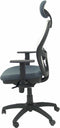 Bureaustoel met hoofdsteun Jorquera Piqueras y Crespo ALI600C Donker Grijs