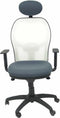 Bureaustoel met hoofdsteun Jorquera Piqueras y Crespo ALI600C Donker Grijs