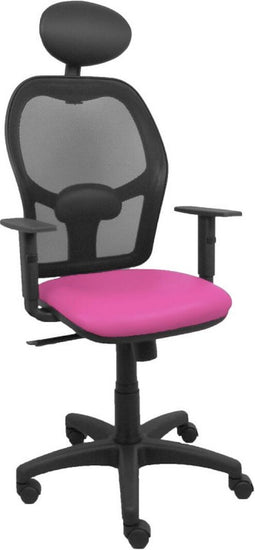 Bureaustoel met hoofdsteun P&C B10CRNC Roze