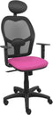 Bureaustoel met hoofdsteun P&C B10CRNC Roze
