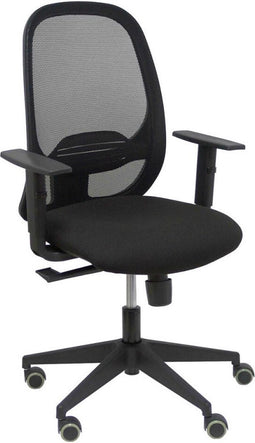 Bureaustoel P&C Cilanco Met armleuning Zwart