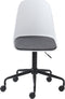 Bureaustoel Peak Wit - Giga Living