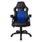 Bureaustoel racing game stijl premium design Wouter blauw zwart