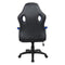 Bureaustoel racing game stijl premium design Wouter blauw zwart