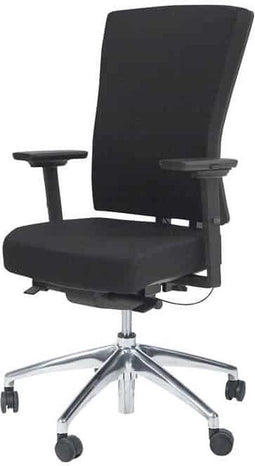 Bureaustoel serie 400-NPR Comfort met kunststof onderstel