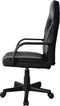 Bureaustoel Thomas junior - gamestoel racing gaming stijl - hoogte verstelbaar - zwart