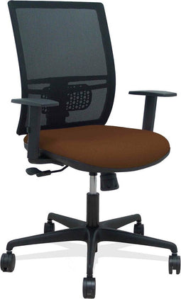 Bureaustoel Yunquera P&C 0B68R65 Donkerbruin
