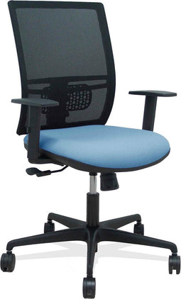 Bureaustoel Yunquera P&C 0B68R65 Hemelsblauw