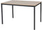 Bureautafel - Domino Basic 160x80 Havana Kersen - alu frame
