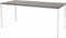 Bureautafel - Domino Basic 180x80 logan - wit frame
