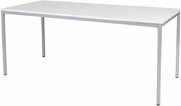 Bureautafel - Domino Basic 180x80 wit - alu frame