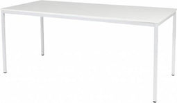 Bureautafel - Domino Basic 180x80 wit - wit frame