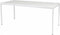 Bureautafel - Domino Basic 180x80 wit - wit frame