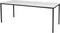 Bureautafel - Domino Basic 180x80 wit - wit frame