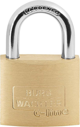 Burg Wächter 33661 Hangslot 40.00 mm Verschillend sluitend Messing Sleutelslot