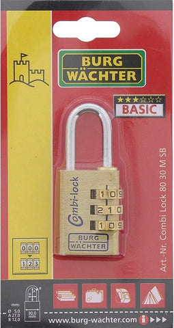 Burg Wächter - cijferslot Combi lock - 80 30 M SB