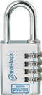 BURG WÄCHTER Combi-Lock 90 hangslot met cijferslot 20 mm