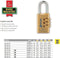 Burg Wächter - hangslot Combi-lock - 80 40 M SB