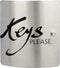 Burg Wächter Sleutelkast 6205/10 Ni KEYS PLEASE 33640 Aantal haken 10 RVS, Zwart