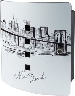 BURG-WÄCHTER-Sleutelkast-met-motief-Skyline-NY