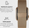 BURGA Apple Watch-bandje - Metaalgaas - Goud - 38mm / 40mm / 41mm