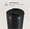 Burga Coffee Mug - Zwart - Thermosbeker - 470 ML - Lekdicht - Dubbelwandig RVS - Vrij van BPA / BPS en BPF - Koffiebeker to go