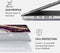 Burga Hard Case Apple Macbook Air 13 inch (2020) - Paars Skies