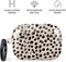Burga Hoesje geschikt voor Apple AirPods 2 Shockproof Hardcase Hoesje | Burga AirPods Case - Almond Latte | Zwart