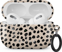 Burga Hoesje geschikt voor Apple AirPods Pro 1 Shockproof Hardcase Hoesje | Burga AirPods Case - Almond Latte | Bruin