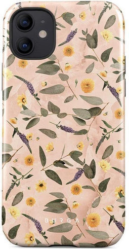 Burga Hoesje geschikt voor Apple iPhone 12 Mini Telefoonhoesje Hardcase | Burga Tough Backcover Shockproof | Schokbestendig iPhone 12 Mini Telefoonhoesje | Anti Shock Proof - Sunday Brunch | Bruin