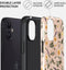Burga Hoesje geschikt voor Apple iPhone 12 Mini Telefoonhoesje Hardcase | Burga Tough Backcover Shockproof | Schokbestendig iPhone 12 Mini Telefoonhoesje | Anti Shock Proof - Sunday Brunch | Bruin