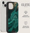 Burga Hoesje geschikt voor Apple iPhone 14 Telefoonhoesje Hardcase | Burga Elite Backcover Shockproof | Schokbestendig iPhone 14 Telefoonhoesje | Anti Shock Proof - Emerald Pool | Groen