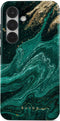 Burga Hoesje geschikt voor Samsung Galaxy S25 Telefoonhoesje Hardcase | Burga Tough Backcover Shockproof | Schokbestendig Galaxy S25 Telefoonhoesje | Anti Shock Proof - Emerald Pool | Groen