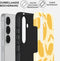Burga Hoesje geschikt voor Samsung Galaxy S25 Telefoonhoesje Hardcase | Burga Tough Backcover Shockproof | Schokbestendig Galaxy S25 Telefoonhoesje | Anti Shock Proof - Lemon Tart | Geel