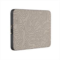 BURGA Laptophoes - Leren Laptop Hoesjes - Laptopsleeve 14 inch - Wild Terrain