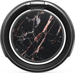 Burga Phone Ring Holder Gunmetal - Rose - Goud Marble