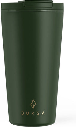 Burga - RVS Koffie To Go Thermobeker / Mok - Khaki