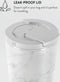 Burga - RVS Koffie To Go Thermobeker / Mok - White Marble