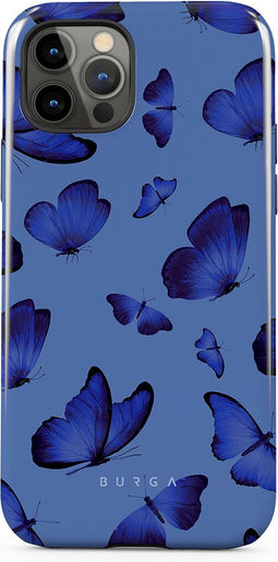 BURGA Telefoonhoesje voor iPhone 12 PRO MAX - Schokbestendige Hardcase Hoesje - Spring Court