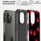 BURGA Telefoonhoesje voor iPhone 12 PRO - Schokbestendige Hardcase Hoesje - Cherrybomb