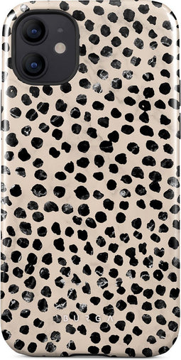 BURGA Telefoonhoesje voor iPhone 12 - Schokbestendige Hardcase Hoesje - Almond Latte