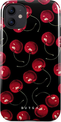 BURGA Telefoonhoesje voor iPhone 12 - Schokbestendige Hardcase Hoesje - Cherrybomb