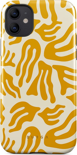 BURGA Telefoonhoesje voor iPhone 12 - Schokbestendige Hardcase Hoesje - Sunbeams