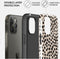 BURGA Telefoonhoesje voor iPhone 12 - Schokbestendige Hardcase Hoesje - Almond Latte