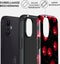 BURGA Telefoonhoesje voor iPhone 12 - Schokbestendige Hardcase Hoesje - Cherrybomb