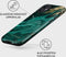 BURGA Telefoonhoesje voor iPhone 12 - Schokbestendige Hardcase Hoesje - Emerald Pool