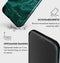 BURGA Telefoonhoesje voor iPhone 12 - Schokbestendige Hardcase Hoesje - Emerald Pool
